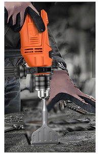 Marteau perforateur rotatif 20 avec pointe droite, <span class=keywords><strong>burin</strong></span> de sculpture SDS Plus 3 x 6,5 pouces, tige hexagonale <span class=keywords><strong>pour</strong></span> <span class=keywords><strong>enlever</strong></span> l'adhésif des carreaux - Product Image 3