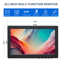 Écran LCD 10,1 pouces, moniteur étanche, écran tactile TFT LCD, écran tactile capacitif