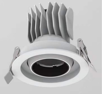Lampe led en forme de boule lumineuse, angle d'éclairage réglable, plafonnier anti-éblouissement, 60d