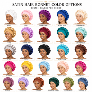 <span class=keywords><strong>Bonnet</strong></span> de <span class=keywords><strong>nuit</strong></span> en satin de soie pour femme avec large bande élastique, personnalisable avec logo, idéal pour la chimiothérapie, vente en gros - Product Image 6
