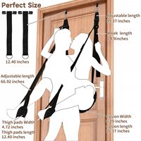 Balancelle Érotique BDSM pour Adultes, Jouet Sexuel, Menottes, Balançoire d'Amour de Haute Qualité pour Couple, Jeu Coquin, Contrainte au Lit, Balançoire de Bondage Sexuel