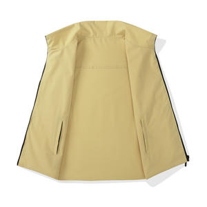 Chaleco Reversible Personalizado de la Universidad de Pekín, Delgado, de Color Sólido, Unisex, Ropa de Trabajo con Logotipo Impreso, Ropa Casual de Ocio - Product Image 2