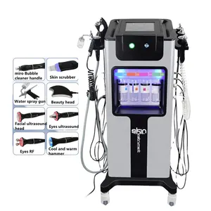 Máquina de mesoterapia para el cuidado de la piel, dispositivo de alta calidad con chorro de oxígeno, RF BIO, 8 en 1, sin aguja, 2021