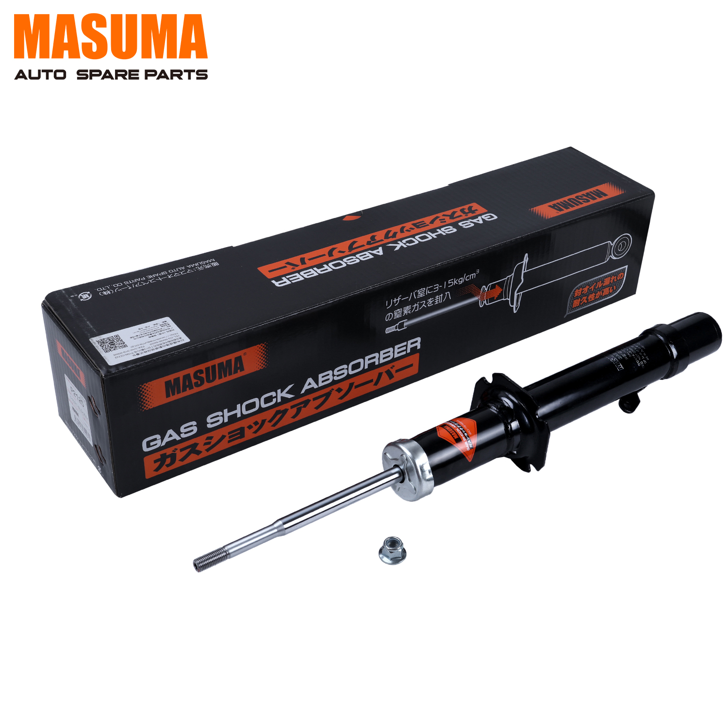 アムコ P2125 MASUMA Automotive Car Front Axle Left Shock Absorber