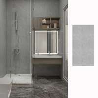 Panneaux muraux en PVC SPC imitation marbre, haute brillance ou mats, imperméables, pour la décoration, vente en gros, 1220*2440 4*8ft 1200*600mm