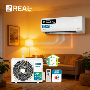 เซ็นเซอร์ WiFi อัจฉริยะ R410a เครื่องปรับอากาศแบบแยกส่วน 24000btu พร้อมฟังก์ชั่นลดความชื้น สำหรับใช้ในโรงแรม ประสิทธิภาพสูง C - Product Image 1
