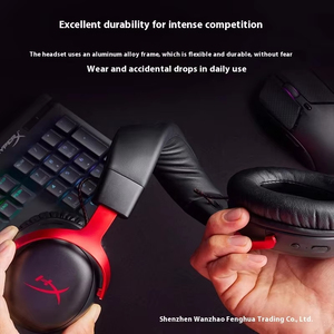 Cuffie da <span class=keywords><strong>Gaming</strong></span> Wireless <span class=keywords><strong>HyperX</strong></span> Cloud III 100% Originali, On-Ear e Over-Ear, Comfort Elevato, Cancellazione del Rumore con Microfono - Product Image 3