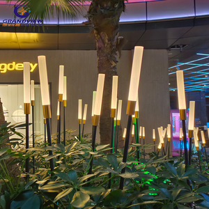 Acryl LED Reed Light Warmweiß LED Farbe für Innen-und Außen garten Weihnachts dekorationen IP65 Nenn metall material - Product Image 3