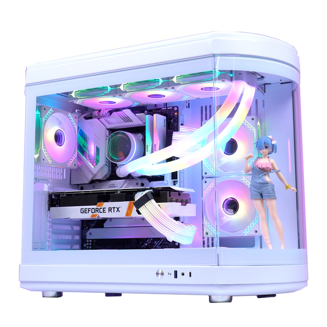 Factory Hot Selling Computer Case Gaming Atx Pc Case OEM Customized M-ATX Computer Desktop Pc Case With Power Supply