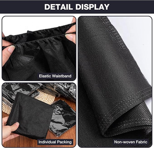 Nouvel Arrivage 2026 – Caleçons Boxers Jetables Non Tissés pour Hommes, Respirants, Écologiques, Technologie Sous Vide, Soins <span class=keywords><strong>de</strong></span> Santé, Spa, Massage, Voyage - Product Image 2