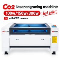 Machine de découpe laser CO2 JQLASER 1390E 150W, machine laser CO2 économique et rapide avec Reci pour acrylique, bois, tissu, papier