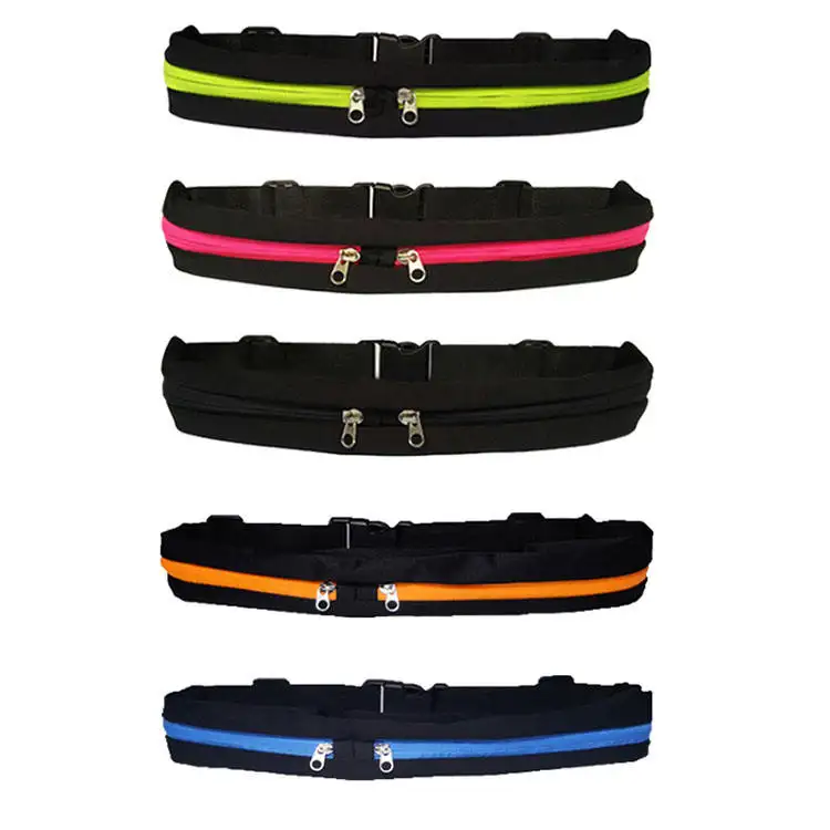 100% Polyester Loopzak Riem Heuptas Custom Outdoor Sport Fitness Loopriem Tas