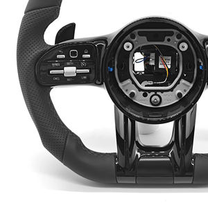 Volant en cuir noir modèle 809 pour Mercedes-Benz, adapté à toutes les séries de modèles neufs et anciens, produit très vendu - Product Image 5