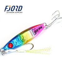 Umpan Jigging Grosir FJORD 40G 60G 80G Umpan Pancing Air Asin untuk Lemparan Jauh Jigging UV Umpan Bercahaya