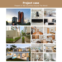 Ensemble d'armoires de cuisine Green Island Villa, design moderne, meubles de cuisine haut de gamme, armoires de cuisine