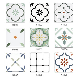 Bắc Âu đơn giản 400x400 nhỏ mộc mạc sàn gạch cho bên ngoài phòng nhà vệ sinh sàn gỗ 600x trà sữa cửa hàng sàn rắn cho sử dụng trong nhà - Product Image 2