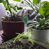 Testeur de sol 3-en-1 (humidité/pH) pour plantes d'extérieur et d'intérieur, jardins - Vente en gros