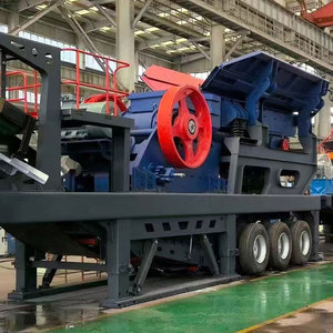 Máquina Móvil de Trituración y Cribado de Piedra con Motor de Corriente Alterna y Engranajes - Capacidad Máxima de 300t/h, Nuevo Equipo Triturador Móvil Grande - Product Image 3