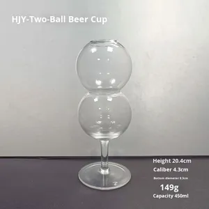 Flûte <span class=keywords><strong>en</strong></span> <span class=keywords><strong>verre</strong></span> à bulles <span class=keywords><strong>en</strong></span> forme de <span class=keywords><strong>gourde</strong></span> de style coré<span class=keywords><strong>en</strong></span> pour boissons à base de jus et fêtes de mariage avec personnalisation du logo - Product Image 6