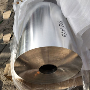 8011 8079 1235 Papel de aluminio metálico 0,02mm 0,01mm Paquete de película reforzada Sartenes de papel de aluminio desechables - Product Image 4