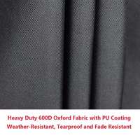 Housse de protection robuste et imperméable pour barbecue extérieur, fumoir à bois et grill à granulés, résistante aux intempéries