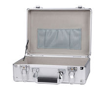 Mallette de protection rigide en aluminium pour appareil photo avec inserts en mousse