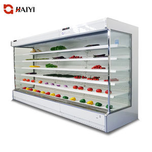 Supermarket Vegetable <b>Air</b> Curtain Merchandiser Open Front Display Beverage Multideck Open Chiller for Soft Drink - Product Image 4