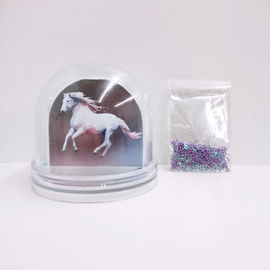 Cadre photo en acrylique léger à thème <span class=keywords><strong>de</strong></span> Noël vide avec paillettes <span class=keywords><strong>personnalisé</strong></span> pour l'éducation, les agences <span class=keywords><strong>de</strong></span> voyages, les salons professionnels, les cadeaux en gros - Product Image 5