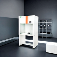 Cabinet à flux laminaire horizontal à alimentation en air unique, moderne, en métal, certifié CE et ISO, SW-CJ-1G, pour usage scolaire