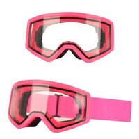 Nouvelles lunettes de ski pour enfants, double couche anti-buée, lunettes de ski changeantes de couleur, lunettes de ski pour enfants en plein air