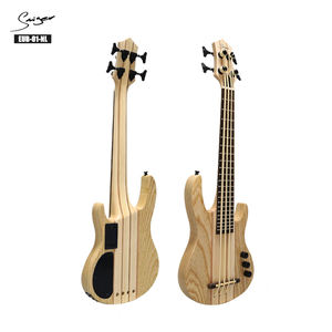 Ukulele bass électrique, ouvert au corps, en saule d'érable, vente en gros, 30 pouces, prix - Product Image 1