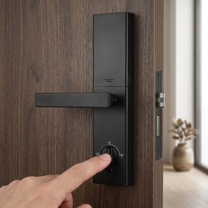 Cerradura Inteligente Bluetooth TTlock con Huella Dactilar, Contraseña, Tarjeta IC, Llave y Desbloqueo por Aplicación, Cerradura Digital para Apartamentos y Hoteles - Product Image 2