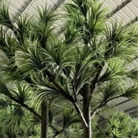 Pohon Pandanus Buatan Kraken Buatan Tangan Besar, Tahan UV, Ramah Lingkungan, Tahan Api, Sentuhan Alami, Proyek Taman Dalam Ruangan