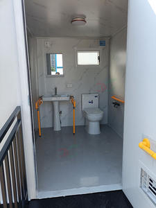 Juego de ducha <span class=keywords><strong>para</strong></span> baños accesibles al aire libre prefabricados Inodoro accesible <span class=keywords><strong>para</strong></span> sillas de ruedas Baño <span class=keywords><strong>para</strong></span> <span class=keywords><strong>discapacitados</strong></span> <span class=keywords><strong>para</strong></span> personas lisiadas - Product Image 3