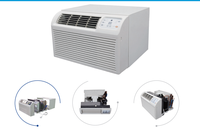Climatisation PTAC à haute efficacité de 15 000 BTU, montage sur fenêtre, pour hôtel, refroidissement et chauffage