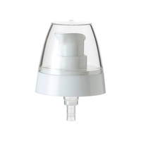 Pompe de traitement en plastique 20/410 de bonne qualité, très vendue, 0,23 cc, avec capuchon intégral pour flacon facial et soins de la peau
