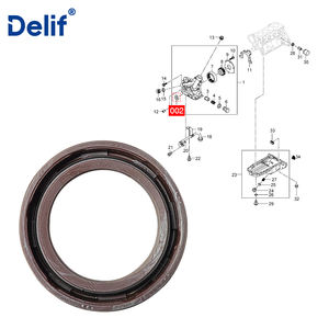 Retén de aceite delantero de la tapa de distribución y retén de aceite trasero del cigüeñal 96350161 para Chevrolet Aveo Optra - Product Image 2