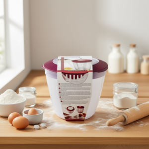 เวสต์มาร์ค เฮเลนา ชามผสม 3.4 ลิตร พร้อมฝาปิด 2 ชิ้น สำหรับอุปกรณ์ทำขนมและเบเกอรี่ - Product Image 3