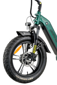 สกู๊ตเตอร์ล้อโต Queene/20 นิ้ว 48V1000W ระบบกันสะเทือนเต็มรูปแบบ มอเตอร์คู่ 500w 750w 1000w - Product Image 6