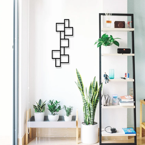 Treillis <span class=keywords><strong>mural</strong></span> en métal <span class=keywords><strong>pour</strong></span> <span class=keywords><strong>plantes</strong></span> grimpantes Supports de conception de jardin <span class=keywords><strong>intérieur</strong></span> et extérieur Condition suspendue - Product Image 5