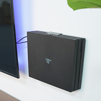 Support mural pour PS4 Pro, à placer à gauche ou à droite de la télévision, accessoire pour console de jeu