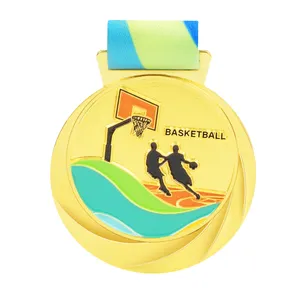 Custom Metal barato esportes medalha Atacado fabricante serviço 3d lembrança redonda Promoção artesanato medalhas