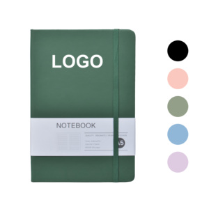 Taccuino Minimalista <span class=keywords><strong>A5</strong></span> con Rilegatura in Carta Riciclata Ecologica, Pagine Interne Personalizzabili, Design Portatile, Carta Bianca - Product Image 2