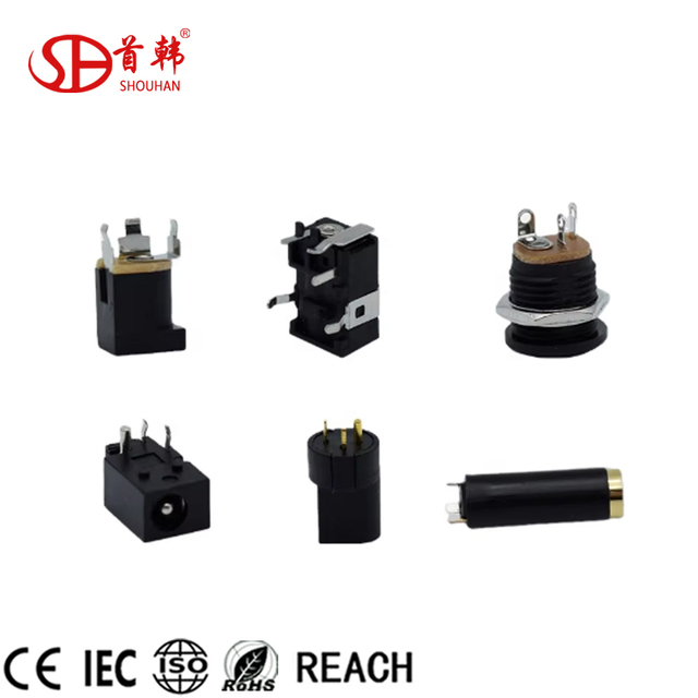 Manufacturer Various of DC JACK DC023 DC022m DC098 DC097 DC0330 DC013 SMT DIP Patch Plug DC Socket Dc Female Connector