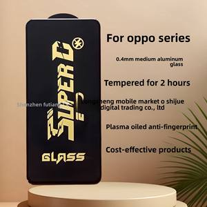 Para Oppo A96/A93 Reno8 Protector de pantalla de teléfono móvil con vidrio templado Full HD antiestático K10 función antichoque - Product Image 6