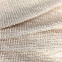 Tissu tricoté élastique 4 directions, 62% polyester, 34% coton, textile pour jupes féminines, dernier design, accessoires personnalisés