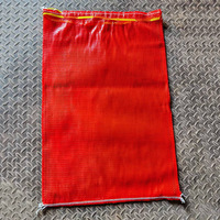 Kantong Jaring PP Kustom, Dapat Digunakan Kembali, Berventilasi, untuk Aplikasi Pertanian seperti Kentang, Bawang, Sayuran Segar, Kayu Bakar