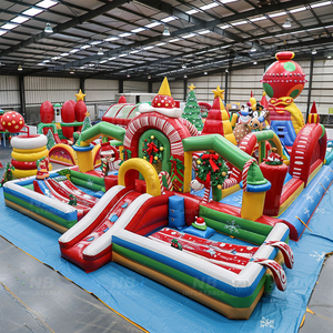Parque de Juegos Inflable para Niños, Toboganes, Casa de Juegos, Brincolín Inflable, Funcity, Pista de Obstáculos Inflable - Product Image 2