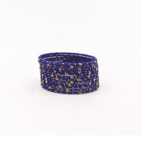 กำไลเหล็กเกลียวขนาด 94 98 เกจ ลายดอกไม้ แฟชั่นแบบดั้งเดิม มีหลายร้อยสี - Product Image 2