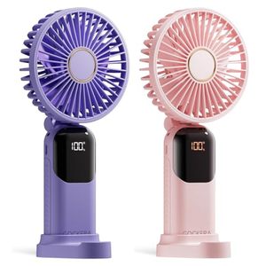 Ventilateur portatif à piles, rechargeable par USB, pliable, pour usage domestique, ventilateur de refroidissement réglable - Product Image 5